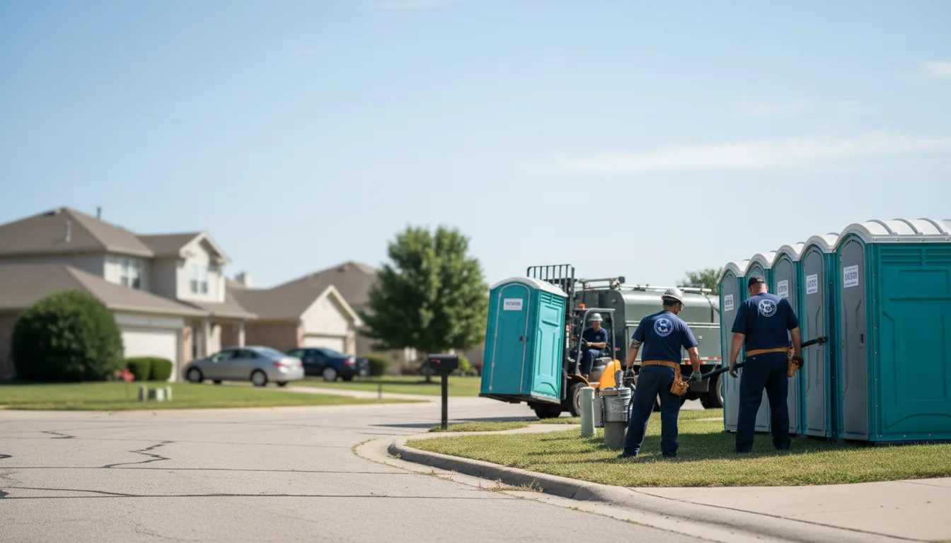 Porta Potty Rental in Middlesex, NC near me